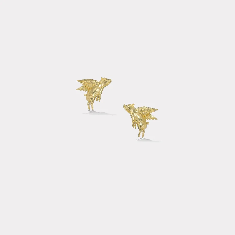 Premium Jewelry At Promotional Prices – Shine Today Flying Pig Studs for EVERYTOWN