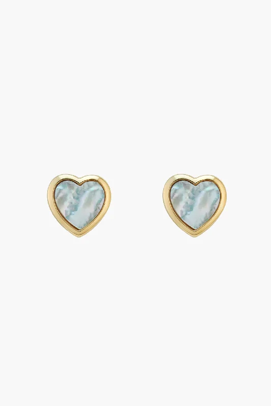 Waterproof Stainless Steel Jewelry For Lasting Beauty Petite Heart Studs