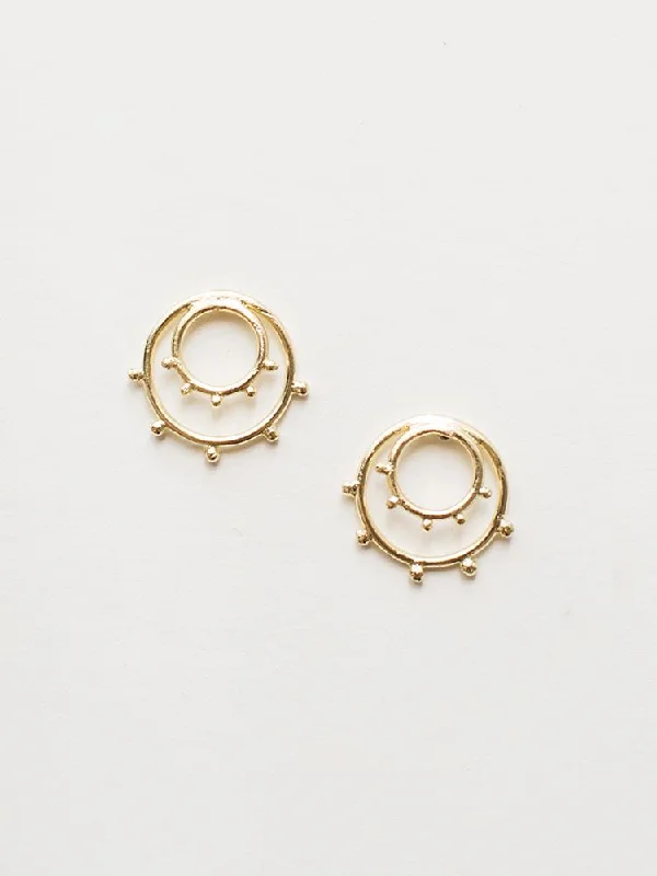 Bold And Beautiful Jewelry Now At Irresistible Prices Sunburst Studs - Gold