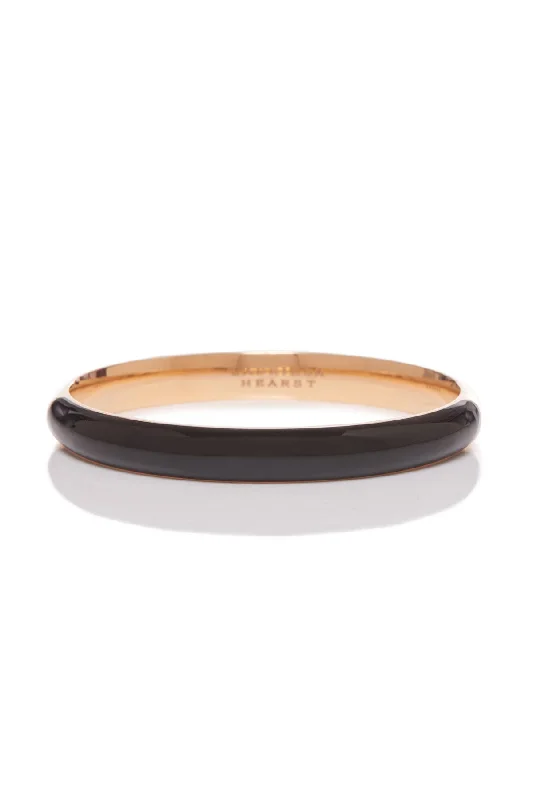 Timeless Elegance, Temporary Discounts – Act Fast Vitreous Black Enamel & 18K Gold Bangle Timeless Elegance, Temporary Discounts – Act Fast Vitreous Black Enamel & 18K Gold Bangle