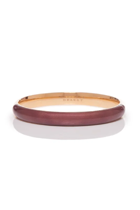 Glamorous Jewelry, Glamorous Deals – Shop Now Vitreous Brown Enamel & 18K Gold Bangle Glamorous Jewelry, Glamorous Deals – Shop Now Vitreous Brown Enamel & 18K Gold Bangle