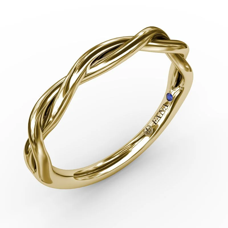 Don't Miss Out On Bestselling Jewelry At Special Prices 14kt Yellow Gold Twisted Wesdding Band