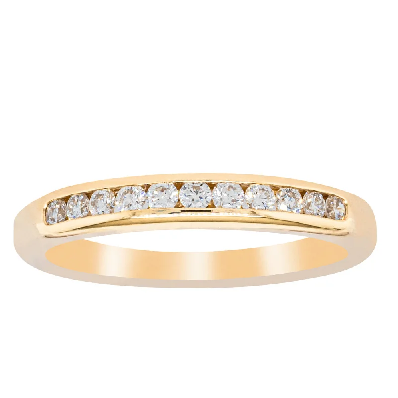 18ct Yellow Gold .25ct Diamond Ring