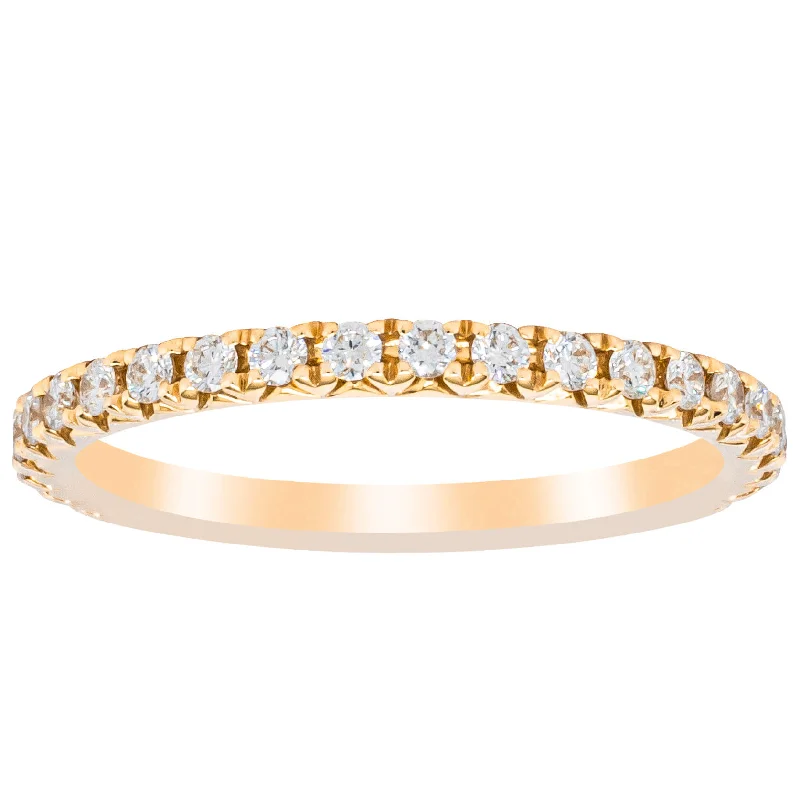 18ct Yellow Gold .34ct Diamond Comet Band