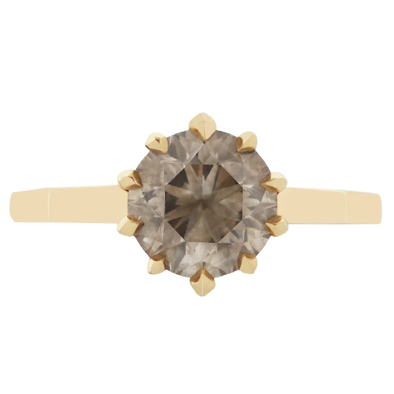 Gorgeous Jewelry, Limited-Time Savings Aurora Diamond Solitaire Ring