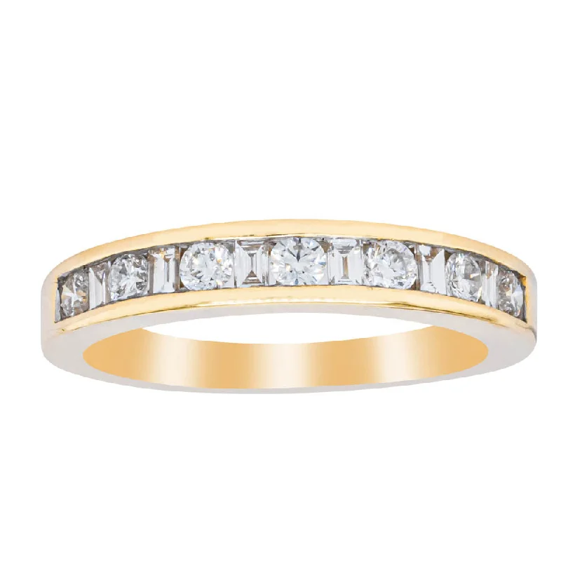 Deja Vu 18ct Yellow Gold .65ct Diamond Ring