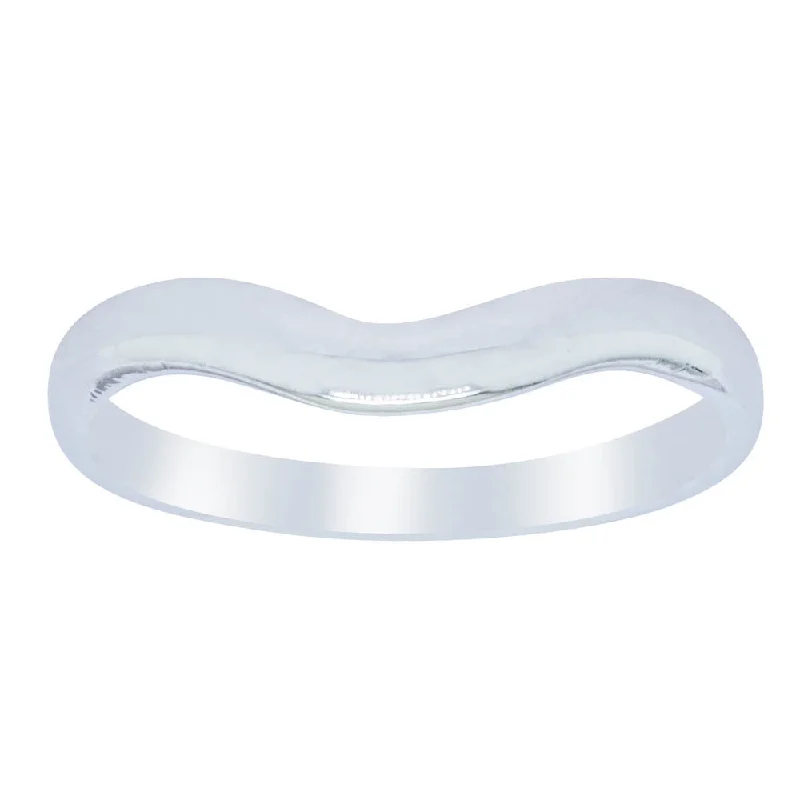 Deja Vu Platinum Shaped Band