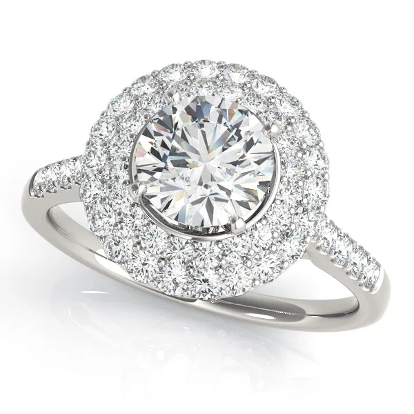 Elegant Jewelry Pieces At Unbelievable Prices Diamond Double Halo Engagement Mounting