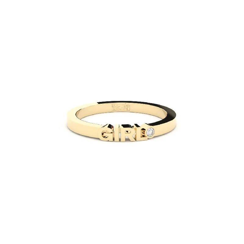 Elegant Jewelry At Unbeatable Prices – Shop Today Becoming Girl 14K or 18K Gold Ring w. Lab-Grown Diamond