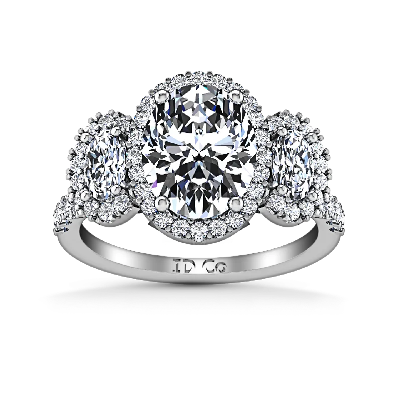 Elegant Jewelry Styles At Budget-Friendly Prices Halo Engagement Ring Summer 14K White Gold