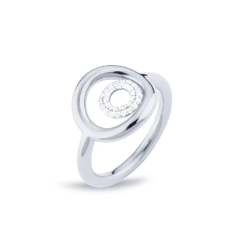 Grab Stylish Jewelry Before The Sale Ends Matiné 18K Whitegold Ring w. 31 Diamonds