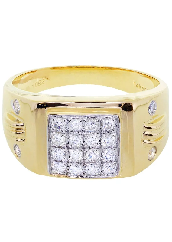 Once-A-Year Jewelry Sale – Grab Your Favorites Now Mens Diamond Ring| 0.54 Carats