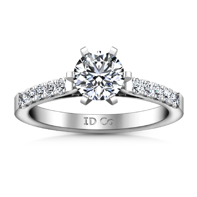 Discover Unique Jewelry With Special Limited-Time Offers Pave Engagement Ring Beth 14K White Gold