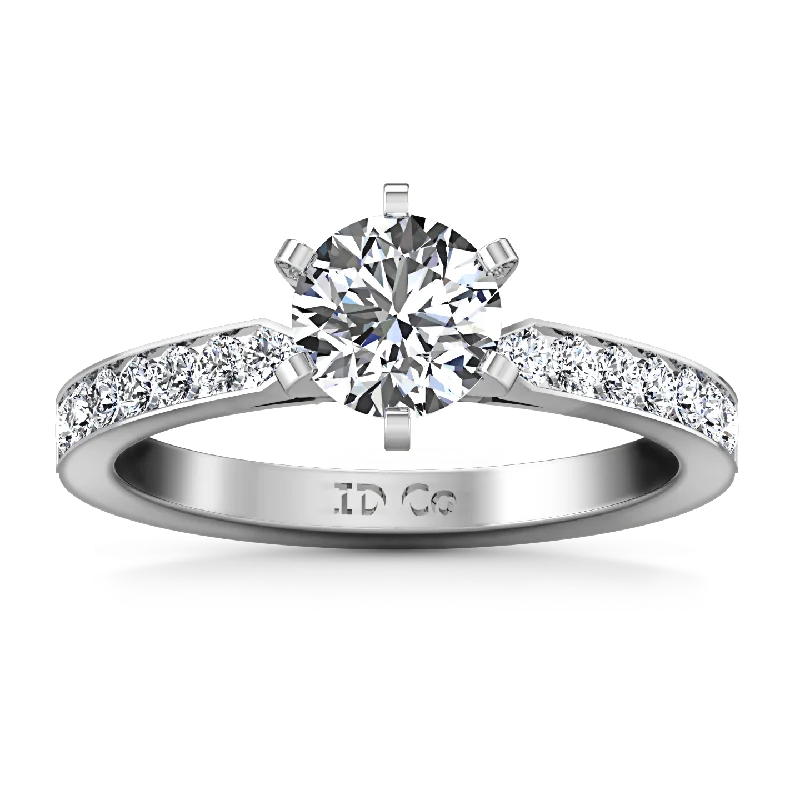 Your Dream Jewelry At Dream Prices – Shop Now Pave Engagement Ring Bianca 14K White Gold
