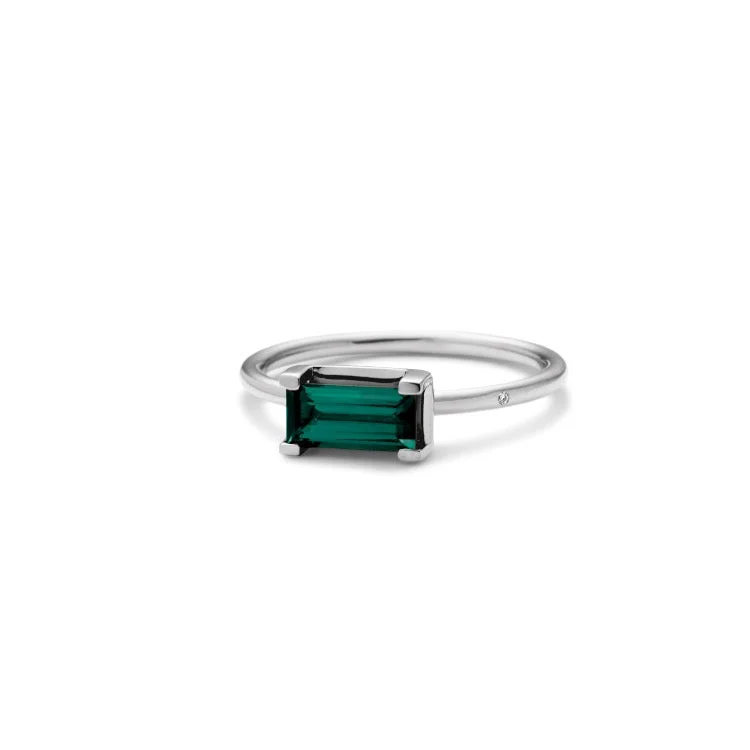 Bestselling Jewelry At Special Promotional Rates Nord Green 18K Whitegold Ring w. Tourmaline & Diamond Bestselling Jewelry At Special Promotional Rates Nord Green 18K Whitegold Ring w. Tourmaline & Diamond