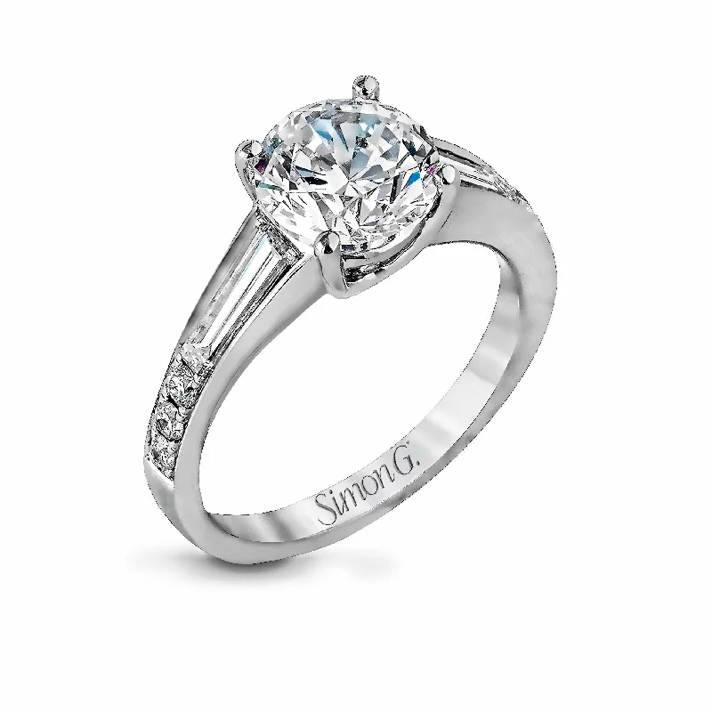 Limited-Time Jewelry Discounts – Shine Without The Splurge Round-Cut Simon-Set Engagement Ring In 18k Gold With Diamonds