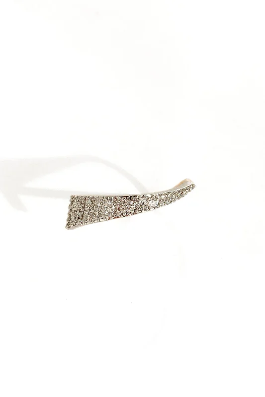 Shop Dazzling Jewelry With Special Promotional Discounts Big Irregular Wife 18K Gold Ring w. Diamonds Shop Dazzling Jewelry With Special Promotional Discounts Big Irregular Wife 18K Gold Ring w. Diamonds