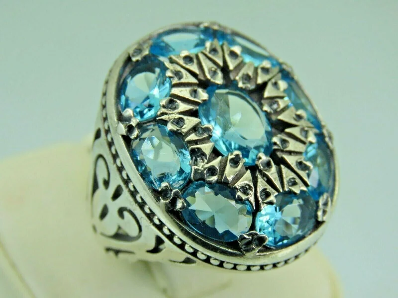 Shop Stylish Jewelry Now And Save Big Turkish Handmade Jewelry 925 Sterling Silver Aquamarine Stone Mens Rings