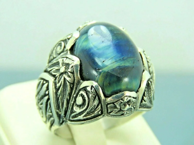 Big Discounts On Elegant Jewelry Collections Turkish Handmade Jewelry 925 Sterling Silver Labradorite Stone Men's Rings Big Discounts On Elegant Jewelry Collections Turkish Handmade Jewelry 925 Sterling Silver Labradorite Stone Men's Rings