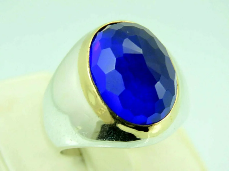 Dazzle With Discounts – Shop Jewelry On Sale Turkish Handmade Jewlry 925 Sterling Silver Sapphire Stone Mens Rings