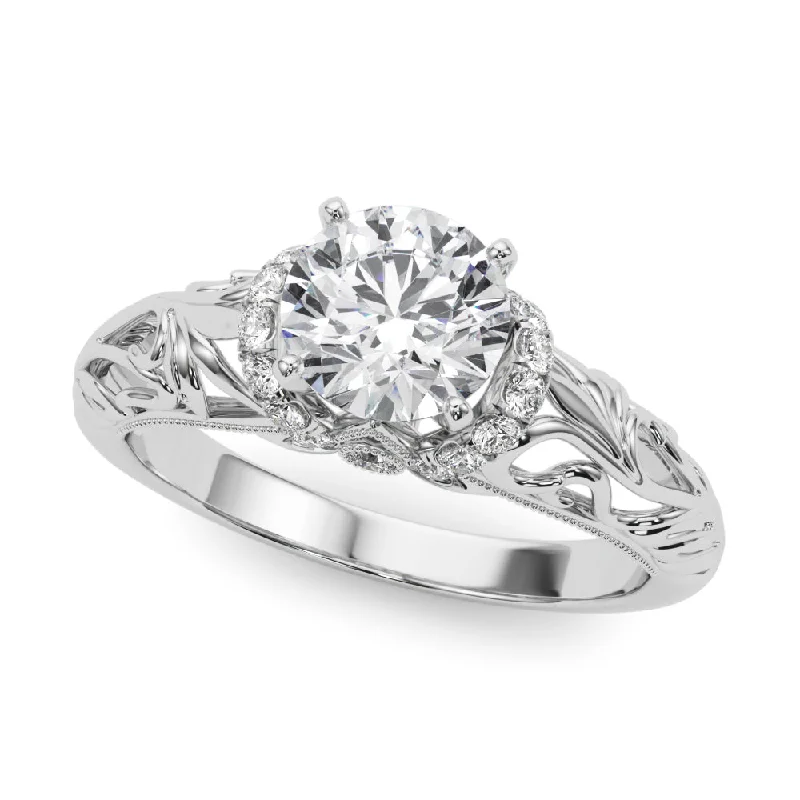 Beautiful Jewelry, Breathtaking Discounts – Hurry In Vintage Style Engagement Mounting with Beaded Detail Beautiful Jewelry, Breathtaking Discounts – Hurry In Vintage Style Engagement Mounting with Beaded Detail