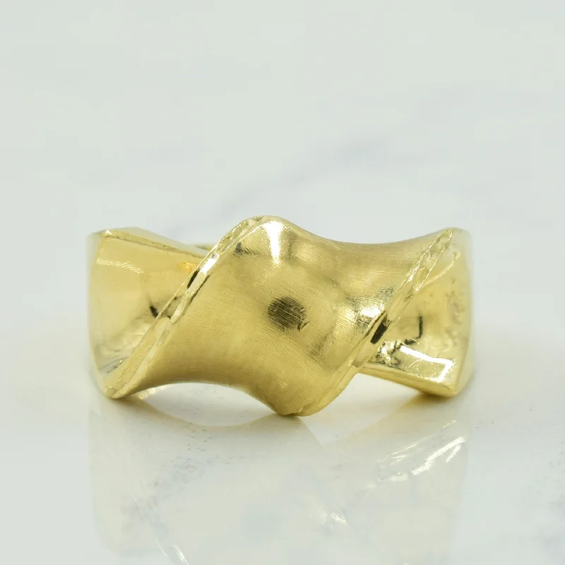 Shop Fine Jewelry With Exclusive Savings 10k Yellow Gold Folded Ring | SZ 5.5 |