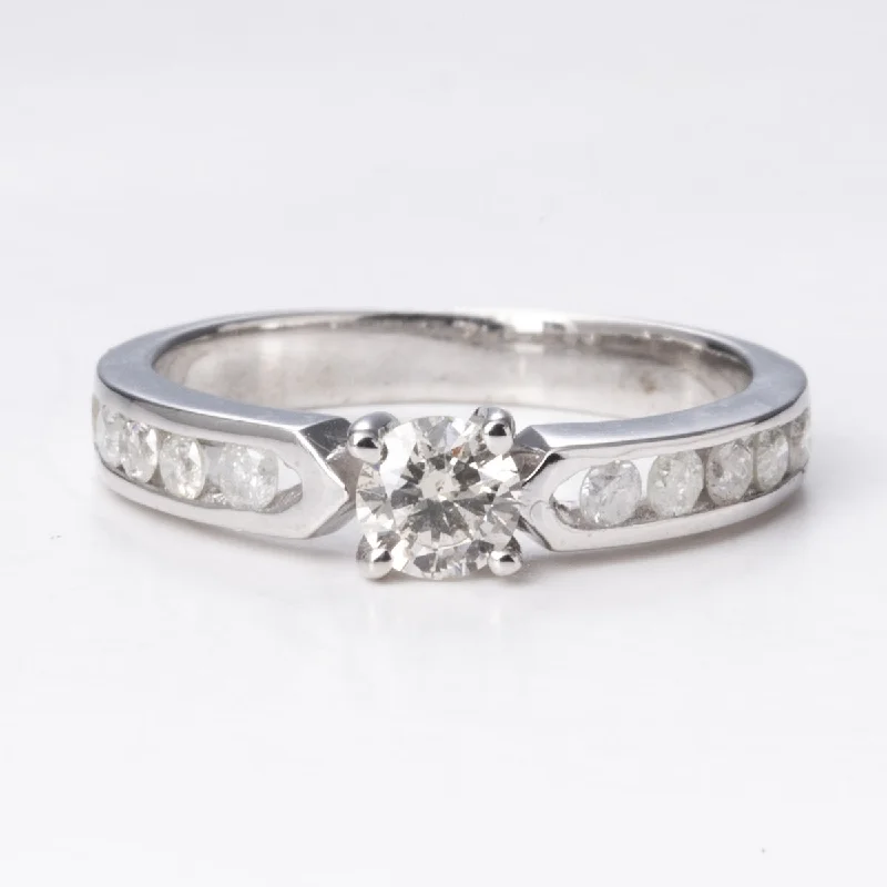 Buy More, Save More On Stunning Jewelry Pieces 14k White Gold Diamond Ring | 0.28ct, 0.30ctw | Sz 5.5