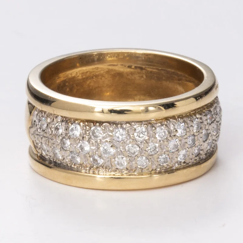 High-Quality Gemstone Jewelry For Special Occasions 14k Yellow and White Gold Diamond 14k Ring| 0.50ctw | Sz 5