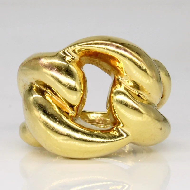 Jewelry Flash Sale – Stylish Designs At Unbeatable Rates 14k Yellow Gold Curb Link Ring | SZ 5.5 |