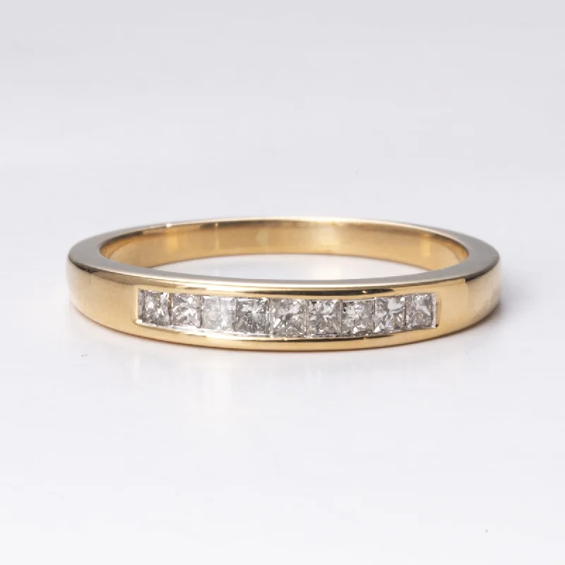 Bold And Beautiful Jewelry Now At Irresistible Prices 14k Yellow Gold Fancy Design Diamond Band | 0.25ctw | Sz 6.5