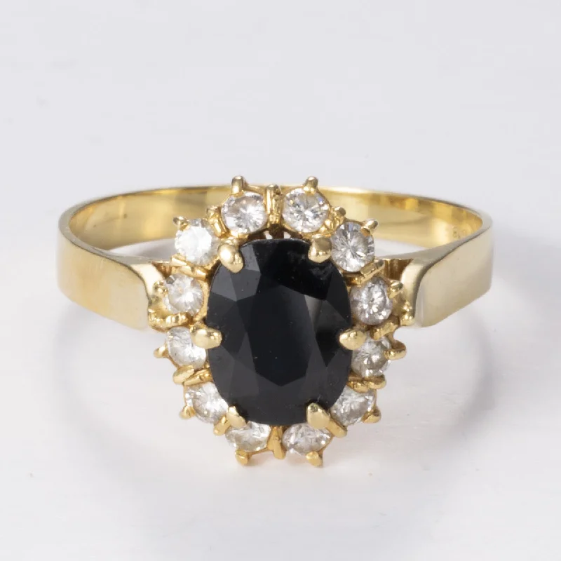 Bestselling Jewelry Now On Sale – Elevate Your Look 18k Sapphire and Diamond Halo Ring | 2.33 ct, 0.60 ctw | Sz 11.5 Bestselling Jewelry Now On Sale – Elevate Your Look 18k Sapphire and Diamond Halo Ring | 2.33 ct, 0.60 ctw | Sz 11.5