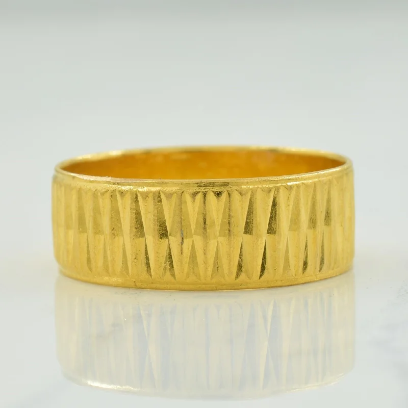 Don't Miss Our Biggest Jewelry Sale Of The Season 21k Yellow Gold Band | SZ 8.75 |
