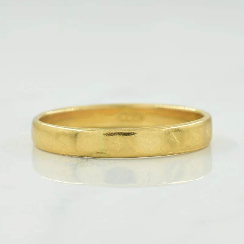 Shop Stylish Jewelry Now And Save Big 22k Yellow Gold Band | SZ 6 |