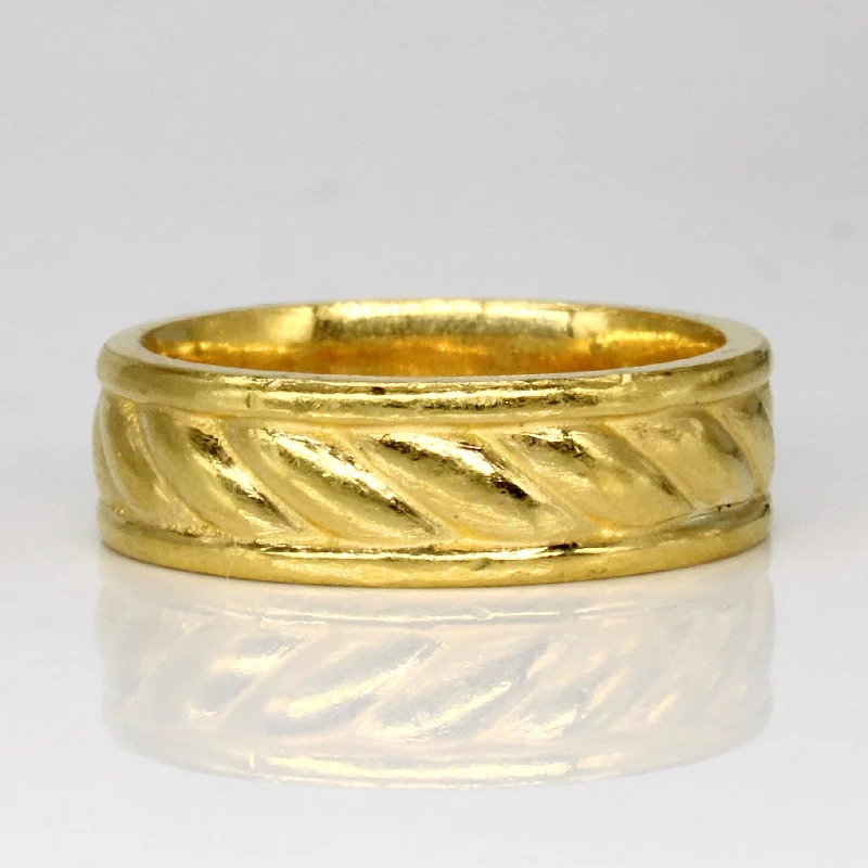 Your Dream Jewelry At Dream Prices – Shop Now 24k Yellow Gold Ring | SZ 7.75 |