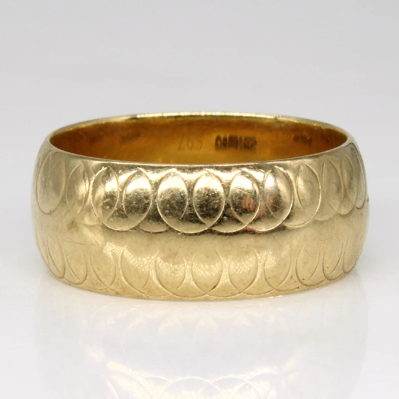 Best Jewelry Deals – Shop Premium Pieces At Great Prices 9k Yellow Gold Band | SZ 7.75 |