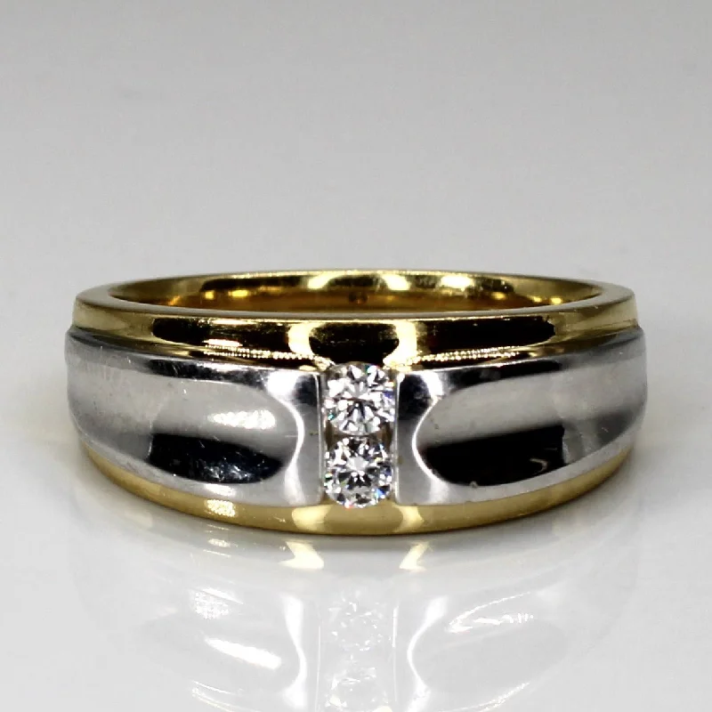 Everyday Jewelry Essentials Now On Sale 'Birks' Tension Set Diamond Wedding Band | 0.24ctw | SZ 10.5 |