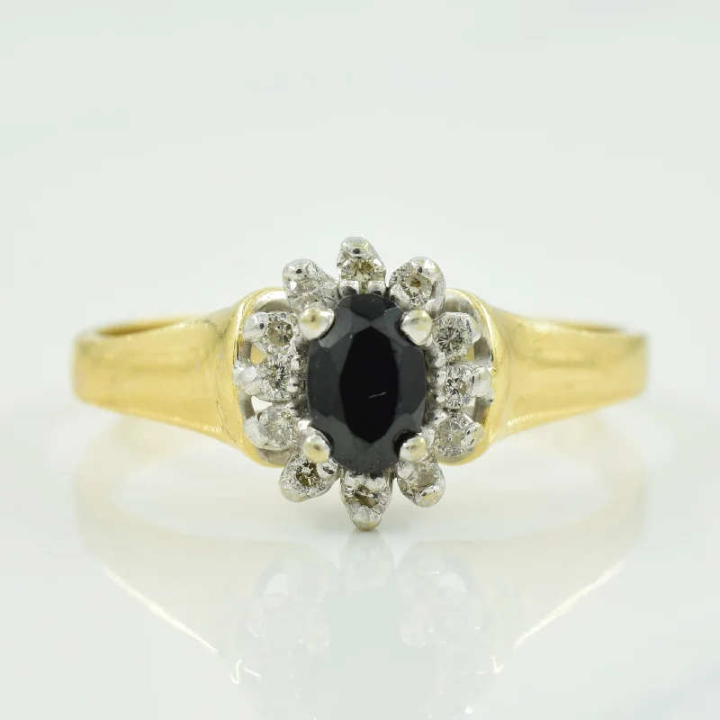 Upgrade Your Jewelry Collection For Less Black Onyx & Diamond Ring | 0.35ct, 0.14ctw | SZ 10.75 |