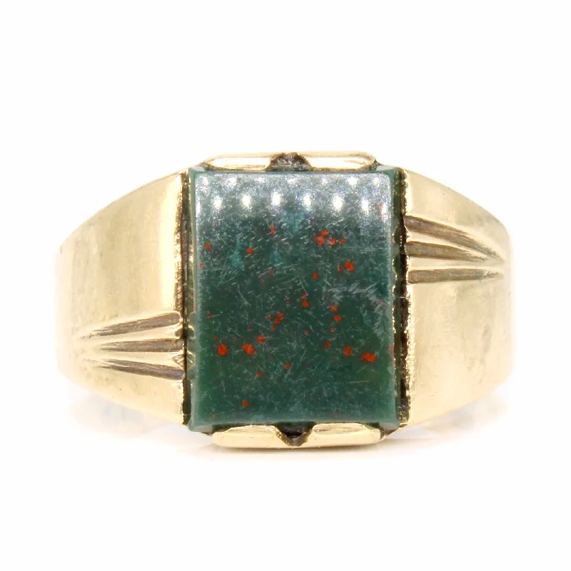 Grab Stylish Jewelry Before The Sale Ends Bloodstone Cocktail Ring | 1.50ct | SZ 6.25 |