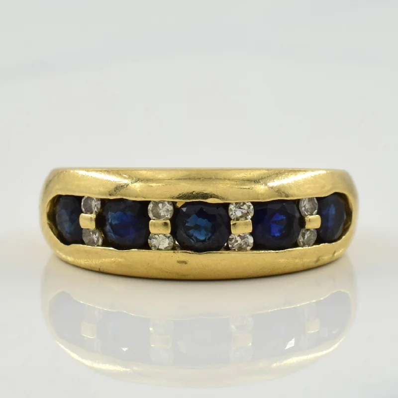 Seasonal Jewelry Clearance – Best Styles At The Lowest Prices Blue Sapphire & Diamond Ring | 1.00ctw, 0.08ctw | SZ 4 |