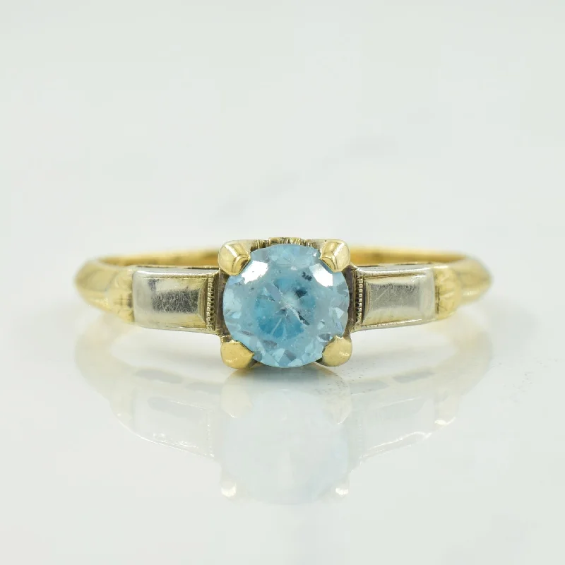 Accessorize For Less – Luxury Jewelry At Affordable Prices Blue Zircon Ring | 0.90ct | SZ 6.5 |