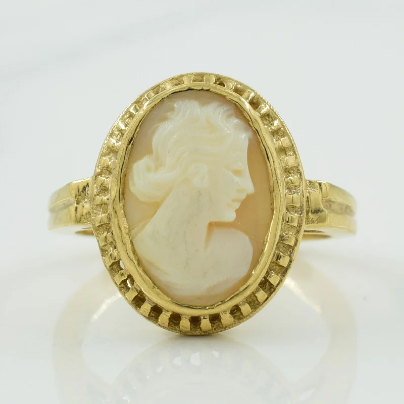 The Ultimate Jewelry Sale – Exclusive Styles At Great Prices Cameo Shell Ring | 2.00ct | SZ 5.25 |