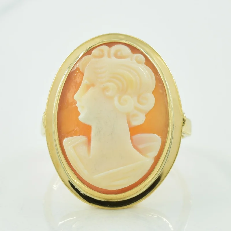 Upgrade Your Collection With Our Limited-Time Jewelry Sale Cameo Shell Ring | 5.00ct | SZ 5.25 |