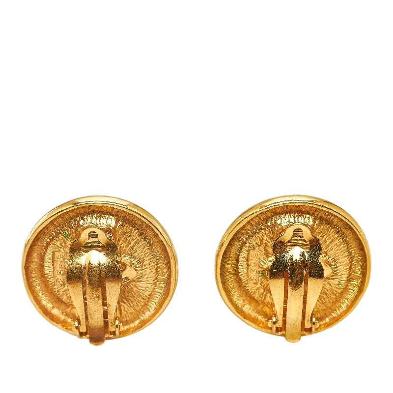 Chanel CC Clip On Earrings (SHG-5Pa5FO)