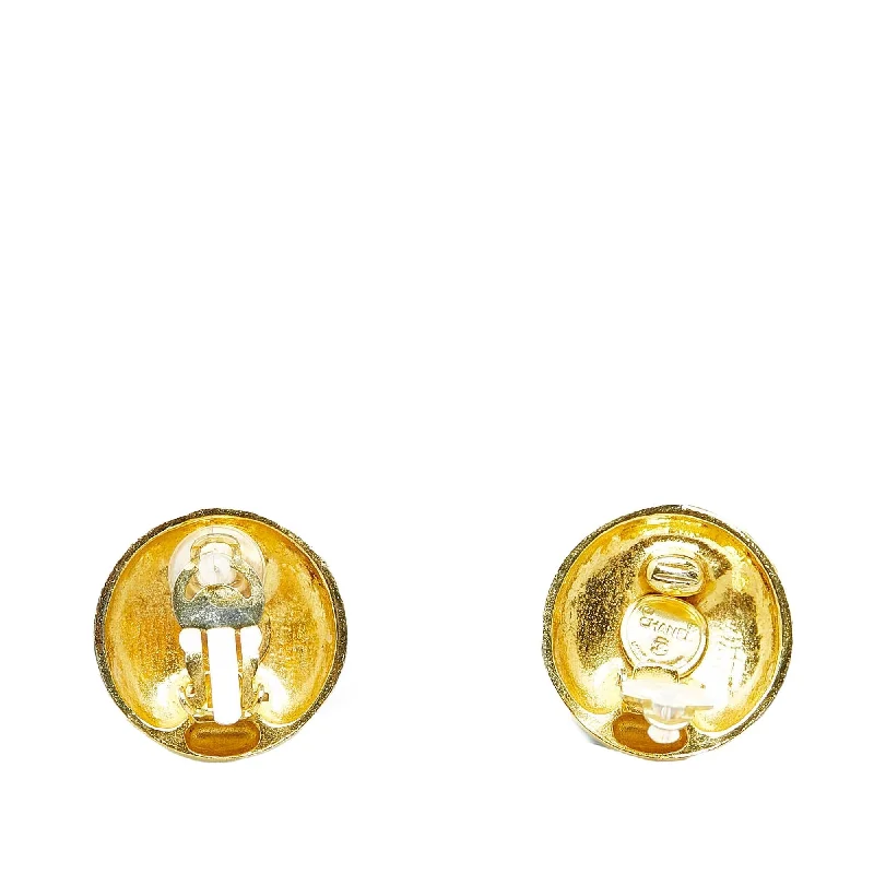 Chanel CC Clip-on Earrings (SHG-gjp8rX)