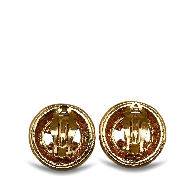 Chanel CC Clip On Earrings (SHG-H8UQ7a)