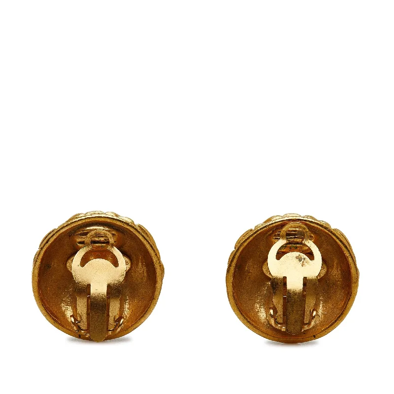 Chanel CC Clip On Earrings (SHG-JicNdL)