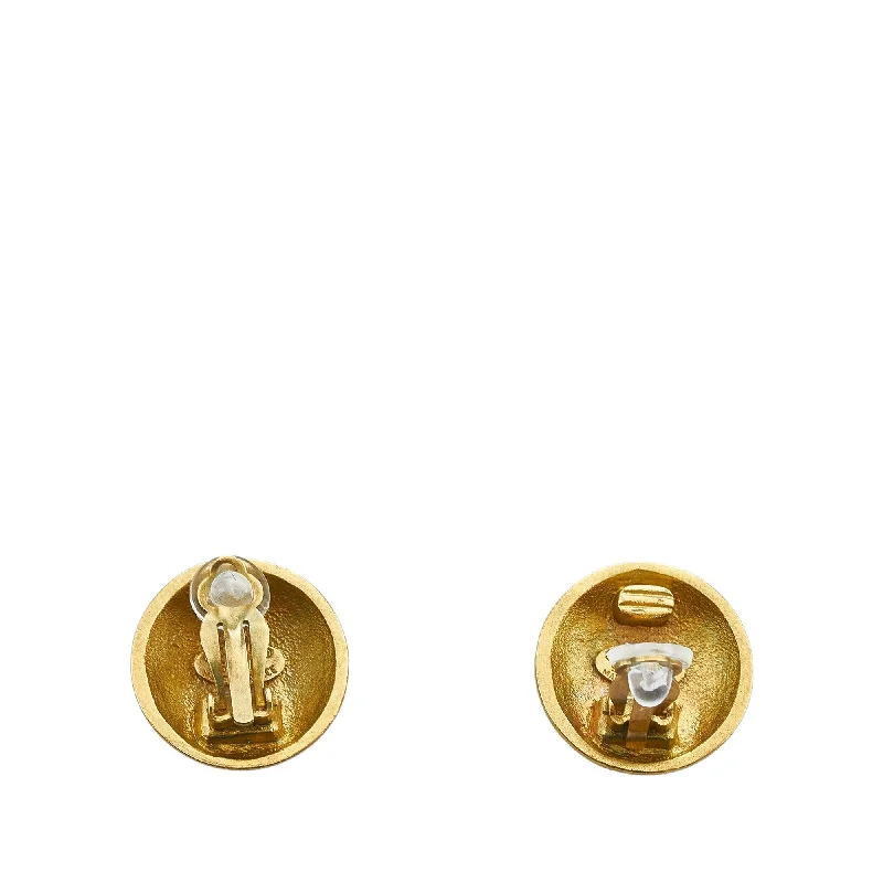 Chanel CC Clip-on Earrings (SHG-SyHjCg)