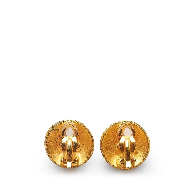 Chanel CC Clip-on Earrings (SHG-sYxPkn)