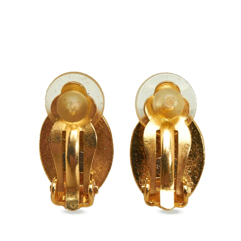 Chanel CC Clip-on Earrings (SHG-zG7XN6)