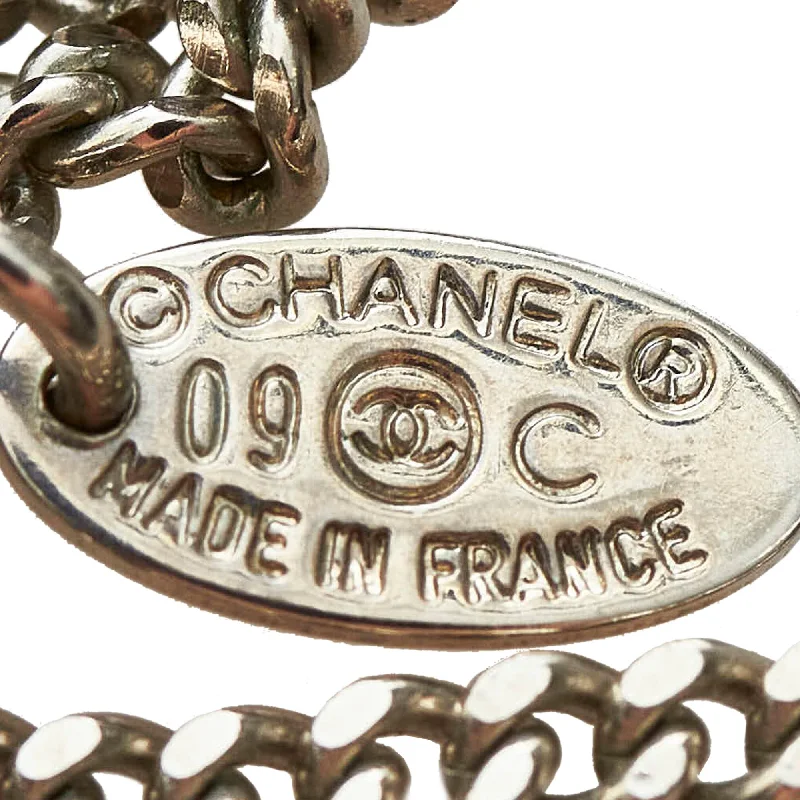 Chanel CC Pendant Rhinestones Necklace (SHG-29616)